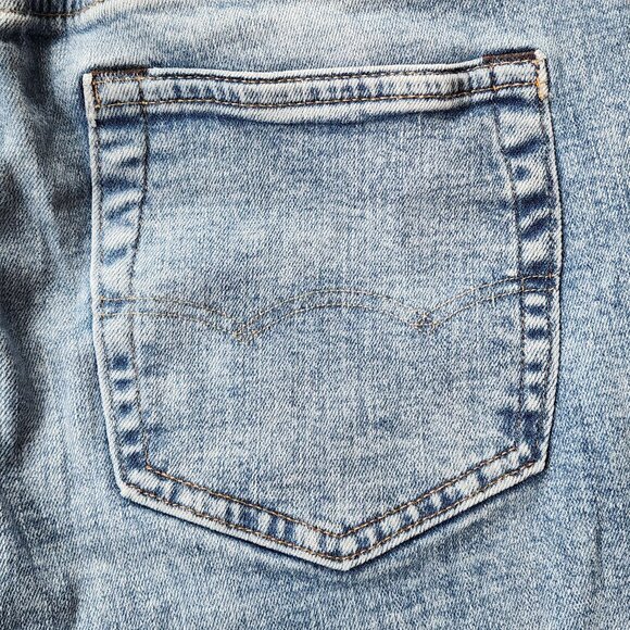 American Eagle Outfitters Light Wash Slim Straight Leg Jeans Size 29 x 34 - Picture 15 of 16